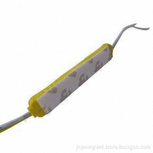 3-piece Water-resistant SMD 5050 LED Injection Module in 5 Colors, Yellow/White/Red/Blue/Green